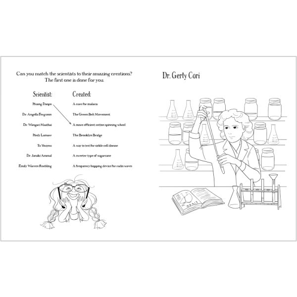 Product Image for  More Women in Science Coloring and Activity Book