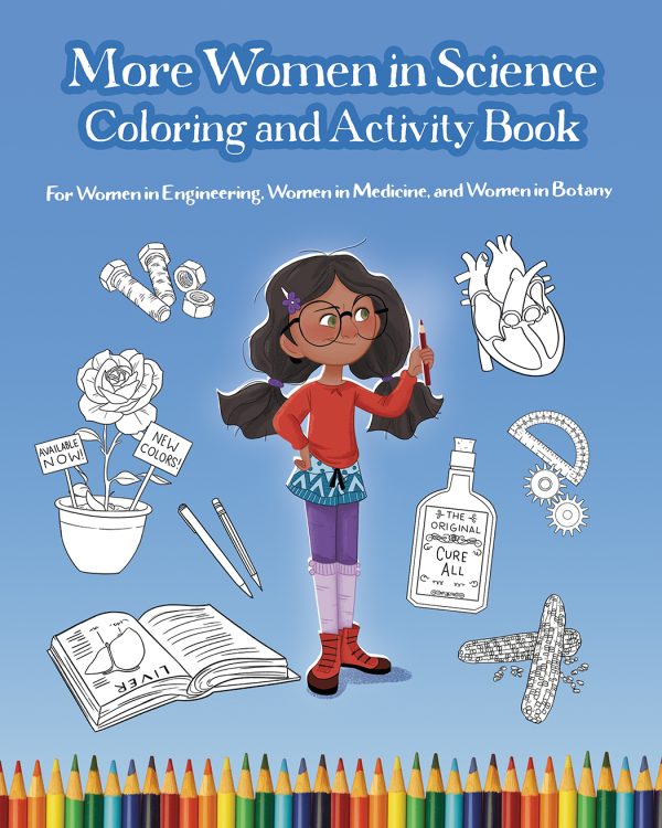 Product Image for  More Women in Science Coloring and Activity Book