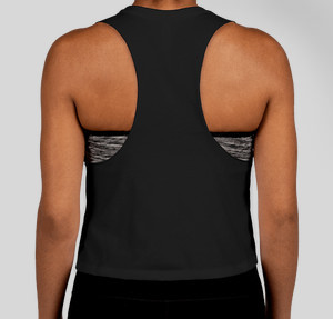 Product Image for  Logo Crop Top – Black