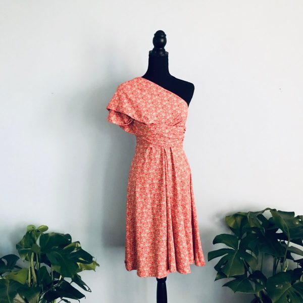 Product Image for  Bakes & Saltfish Red Convertible Infinity Dress
