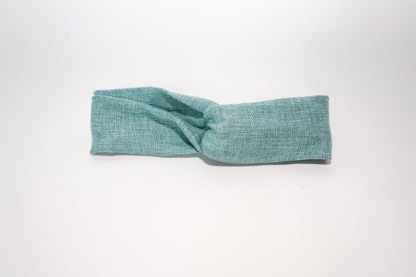 Product Image for  Light Blue Linen Knotted Head Band
