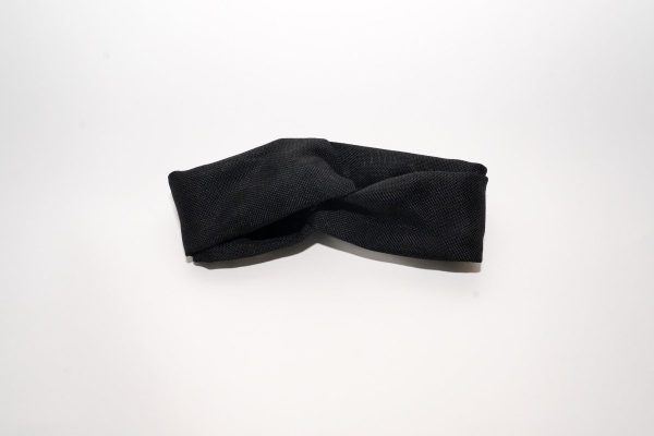 Product Image for  Black Linen Knotted Head Band