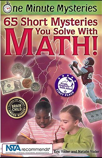 Product Image for  One Minute Mysteries: 65 Short Mysteries You Solve With Math!