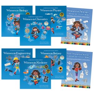 Product Image for  Women in STEM Book Set with Coloring and Activity Books