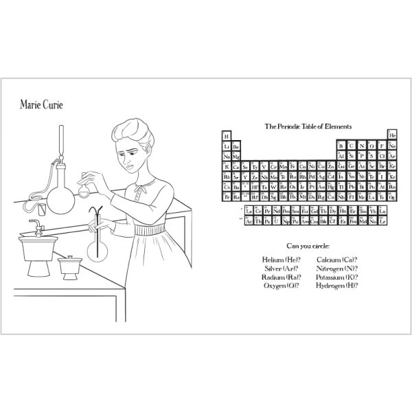 Product Image for  Women in Science Coloring and Activity Book