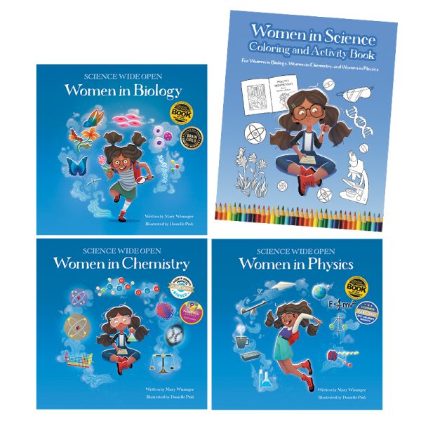 Product Image for  Women in Science Book Set with Coloring and Activity Book