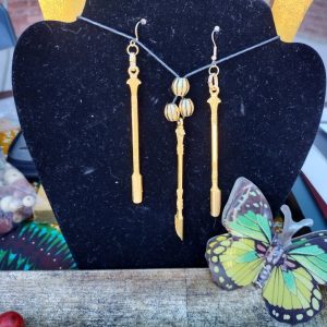 Product Image for  Handmade Faux Gold Jewelry: 3 Piece Set