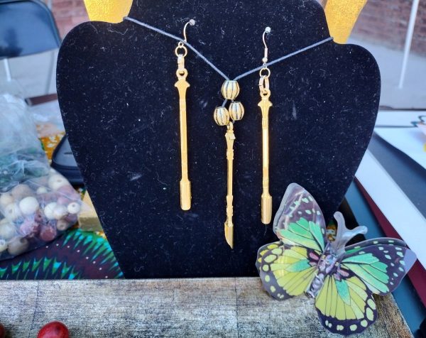 Product Image for  Handmade Faux Gold Jewelry: 3 Piece Set
