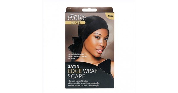 Product Image for  Evolve Satin Edge Wrap Scarf