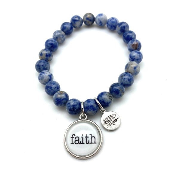 Product Image for  CLEARANCE: Faith Sentiment Bracelet