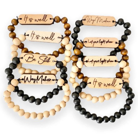 Product Image for  Christian Bracelet | Faith Based Jewelry | Bible Verse Beads