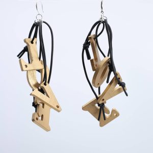 Product Image for  Big LOVE on Leatherette Earrings