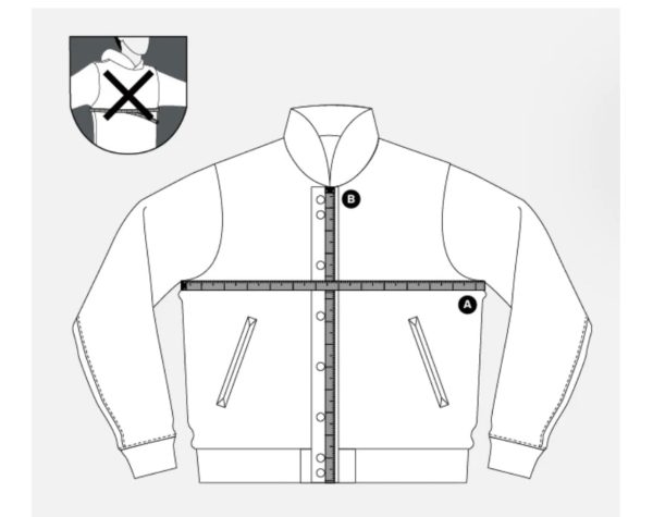 Product Image for  HU Letterman Satin Jacket