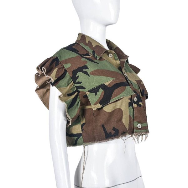 Product Image for  CAMO CROP TOP