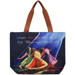 Product Image for  Praises Go Up Canvas Handbag