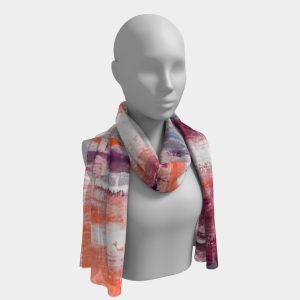 Product Image for  ‘City Life 8’ Silk Scarf