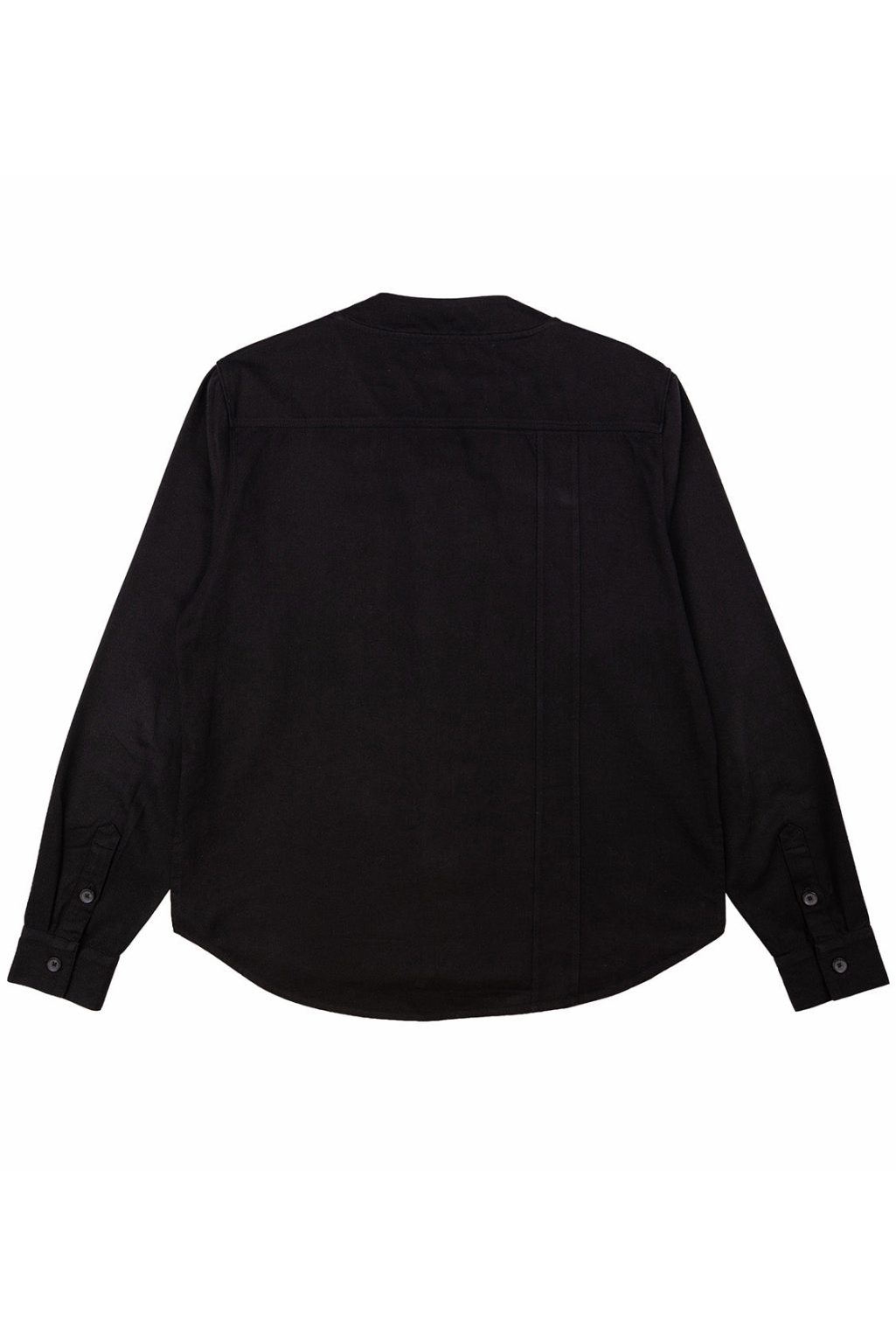 Product Image for Herman V Neck Button Up Shirt: Black