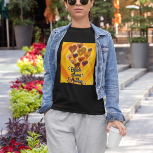 Product Image for  BLM CORAZON FEMALE T-SHIRT