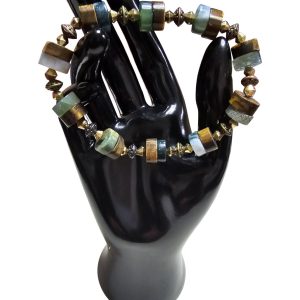 Product Image for  ELEGANT UNISEX TIGEREYE & AVENTURINE BRACELET