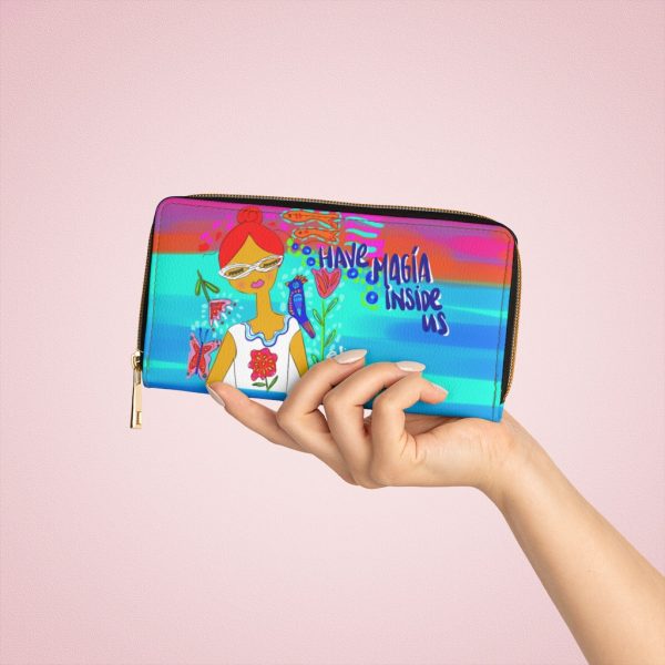 Product Image for  HAVE MAGIA INSIDE US ZIPPER WALLET