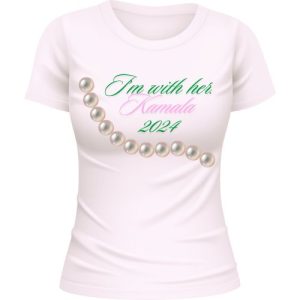 Product Image for Clearance: I’m with Her Women’s Pink Shirt
