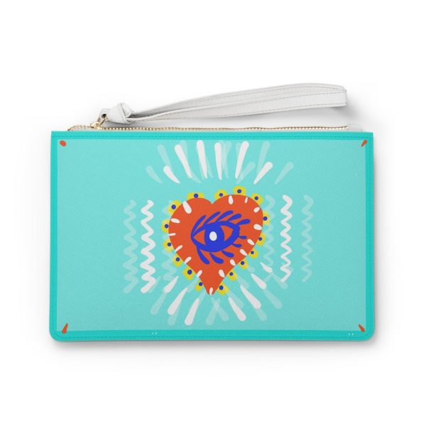Product Image for  OJOS CORAZON Clutch Bag