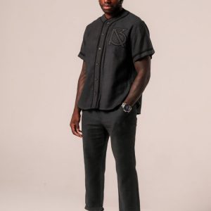 Product Image for Edward Baseball Jersey: Green/Black