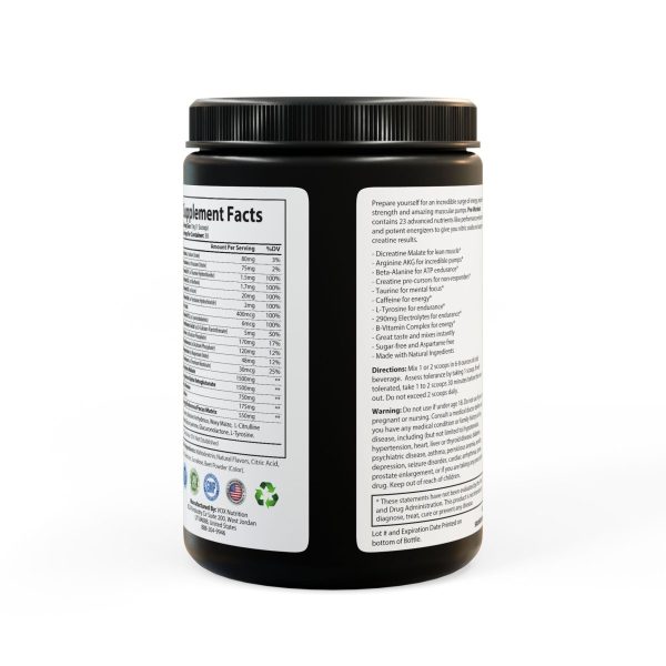 Product Image for  Bison Energy | Pre-Workout Supplement, Watermelon (300g, 10.58oz)