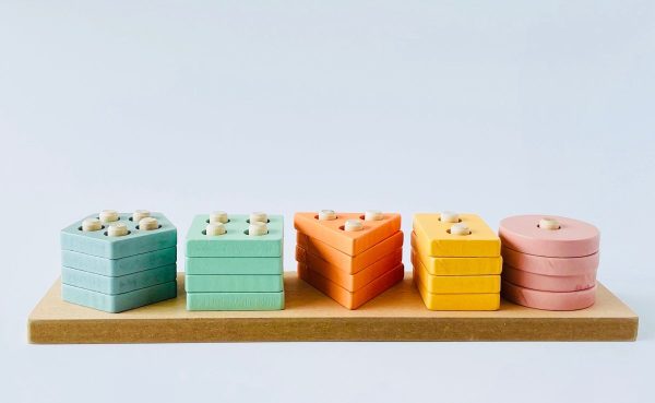 Product Image for  Montessori Educational Wooden Stacking Toy