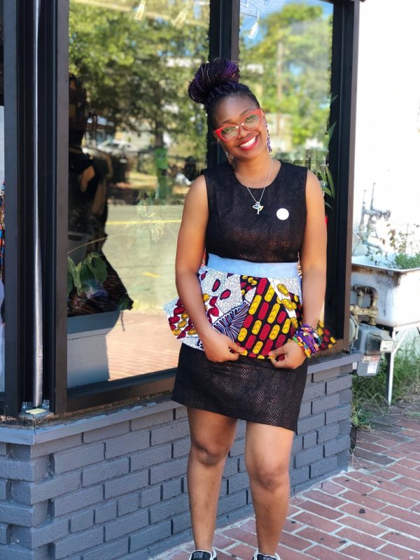 Product Image for  Sam Ankara/Batik patches peplum belt, 100% Cotton, Ankara print, Adire fabric