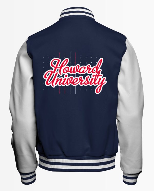 Product Image for  Howard Letterman Wool Jacket with Leather Sleeves – Class of 2014