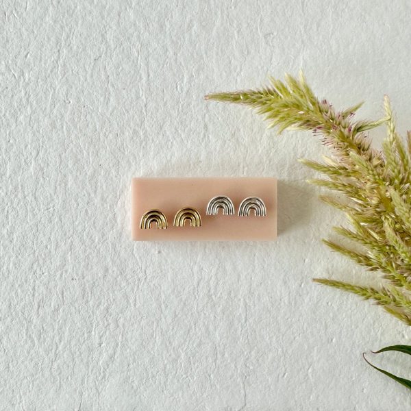 Product Image for  SILVER ARCO STUDS