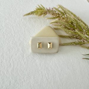 Product Image for  GOLD CANAL STUDS