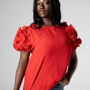 Product Image for Flamenco Flair Red Blouse