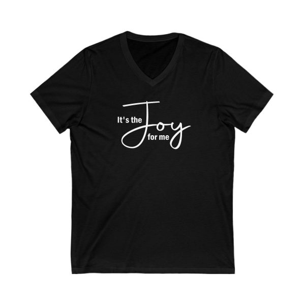 Product Image for  Joy for Me Unisex V-Neck Tee (Multiple Colors)