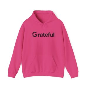 Product Image for Grateful Unisex Hoodie (Black Lettering)