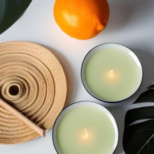 Product Image for  Gemstone Persian lime/blood orange/musk Coconut Wax Blend Candle
