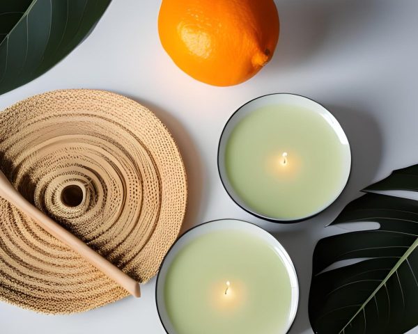 Product Image for  Gemstone Persian lime/blood orange/musk Coconut Wax Blend Candle