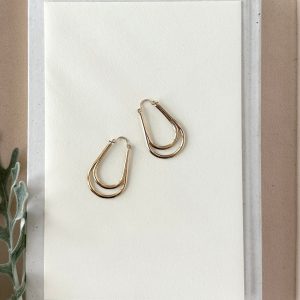 Product Image for  GOLD AURORA HOOPS