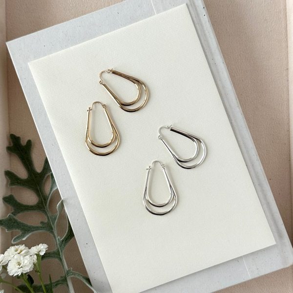 Product Image for  GOLD AURORA HOOPS