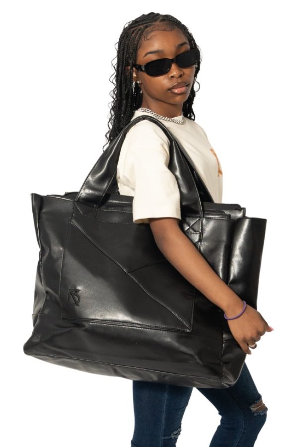 Product Image for  Minoso Faux Leather Tote Bag