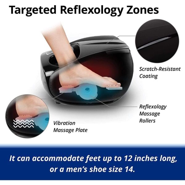 Product Image for  The Ninja Heated Foot Massager for Therapy 2 in 1
