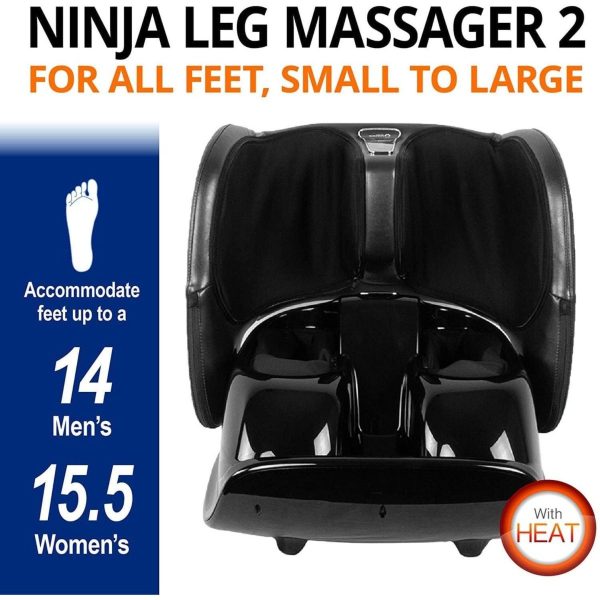 Product Image for  The Ninja Heated Foot Massager for Therapy 2 in 1