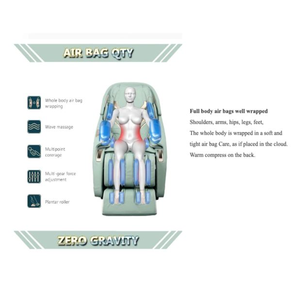 Product Image for  MS-253 Massage Chair 4D – Save Space, Get a Massage!