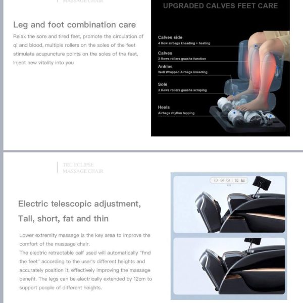 Product Image for  Eclipse AI Smart Massage Chair with Voice Control