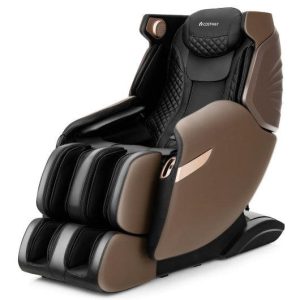 Product Image for  3D SL-Track Electric Full Body Zero Gravity Shiatsu Massage Chair with Heat Roller-Brown
