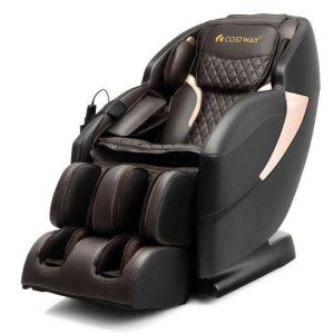 Product Image for  Zero Gravity SL-Track Electric Shiatsu Massage Chair with Intelligent Voice Control-Black