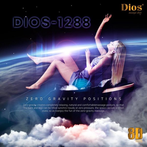 Product Image for  DIOS-1288 8D AI Massage Chair | Brain-Calming, Body-Healing, Lifestyle-Transforming