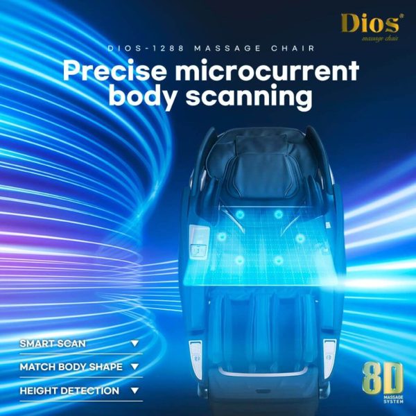 Product Image for  DIOS-1288 8D AI Massage Chair | Brain-Calming, Body-Healing, Lifestyle-Transforming
