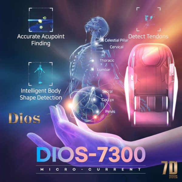 Product Image for  Kahuna Dios D7300 Massage Chair | 7D Full-Body AI Massage with Zero Gravity & Calf Kneading